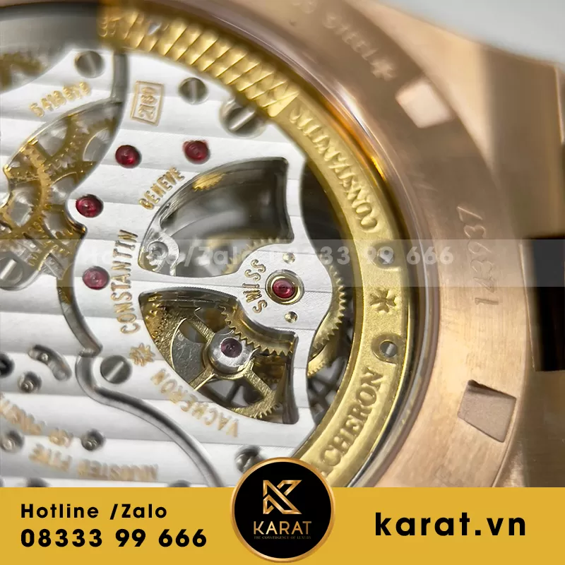 Vacheron Constantin Overseas Tourbillon 6000V Dây Da - Ảnh 5