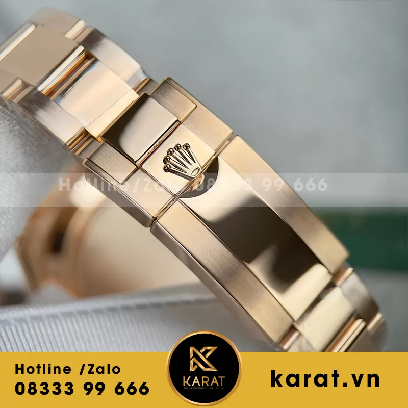 Rolex daytona bọc vàng độ mặt MOP - Ảnh 3