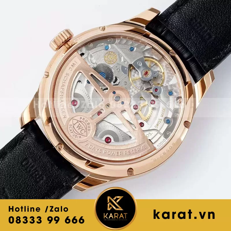 Đồng hồ IWC portugese perpettual calender moonphase - Ảnh 3