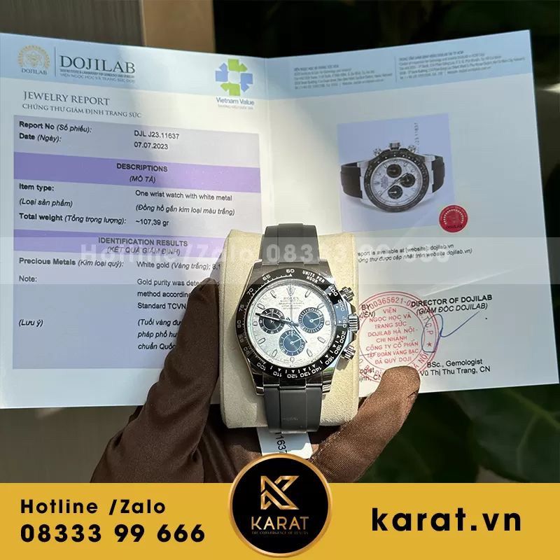 Rolex daytona mặt thiên thạch replica - Ảnh 3