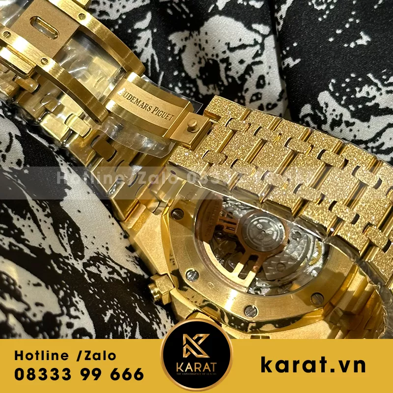 Đồng hồ audemars piguete chronograph 26331 yellow gold - Ảnh 4