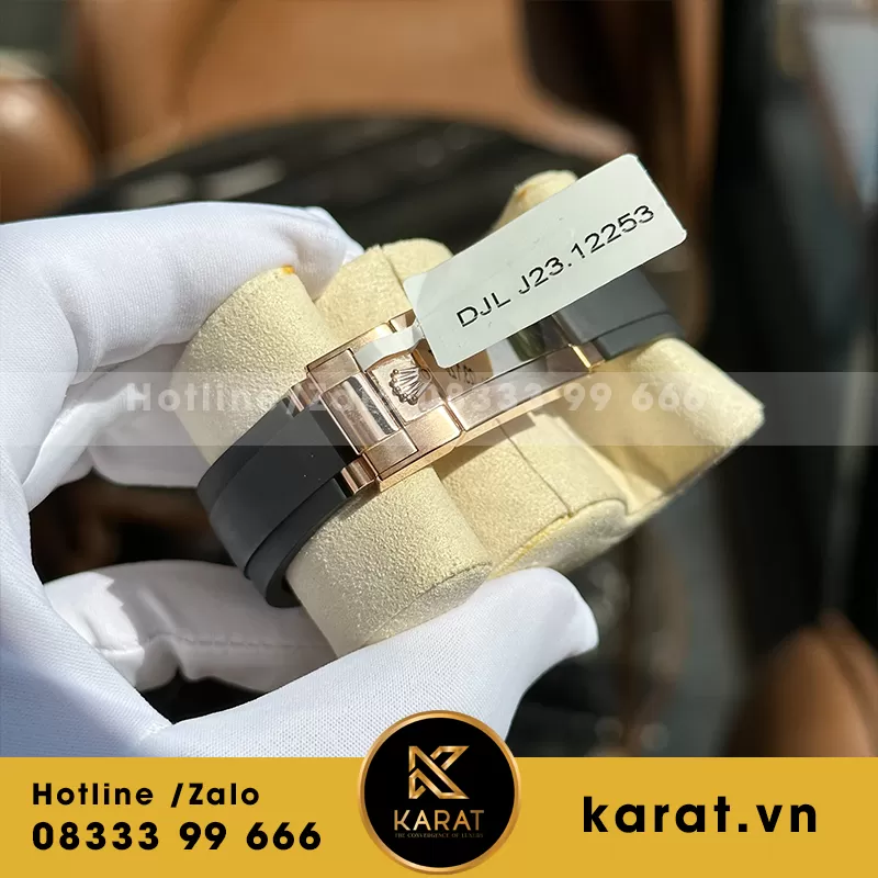 Đồng hồ rolex daytona mặt thiên thạch bọc vàng hồng - Ảnh 3