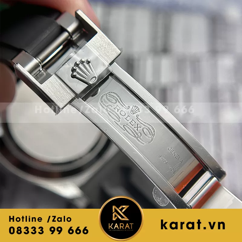 Rolex cosmograph daytona white gold ruby bezel rubellite dial 116589 - Ảnh 5