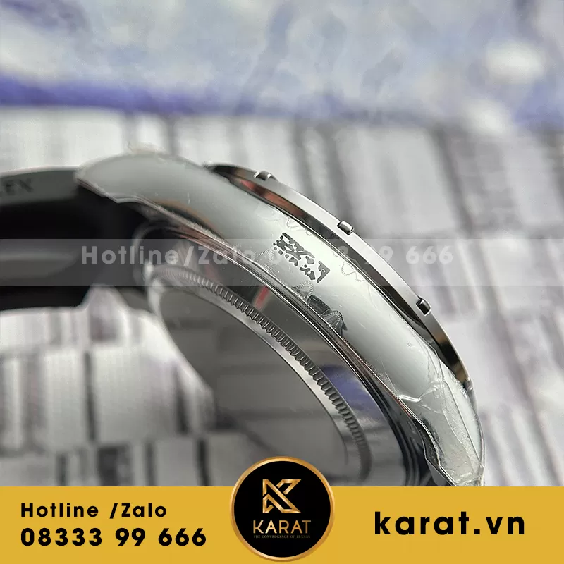 Rolex cosmograph daytona white gold ruby bezel rubellite dial 116589 - Ảnh 4