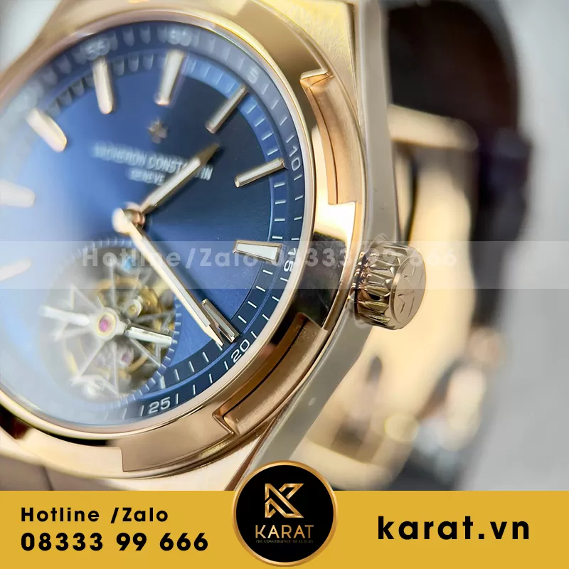 Đồng hồ vacheron tourbillon vàng hồng replica - Ảnh 4