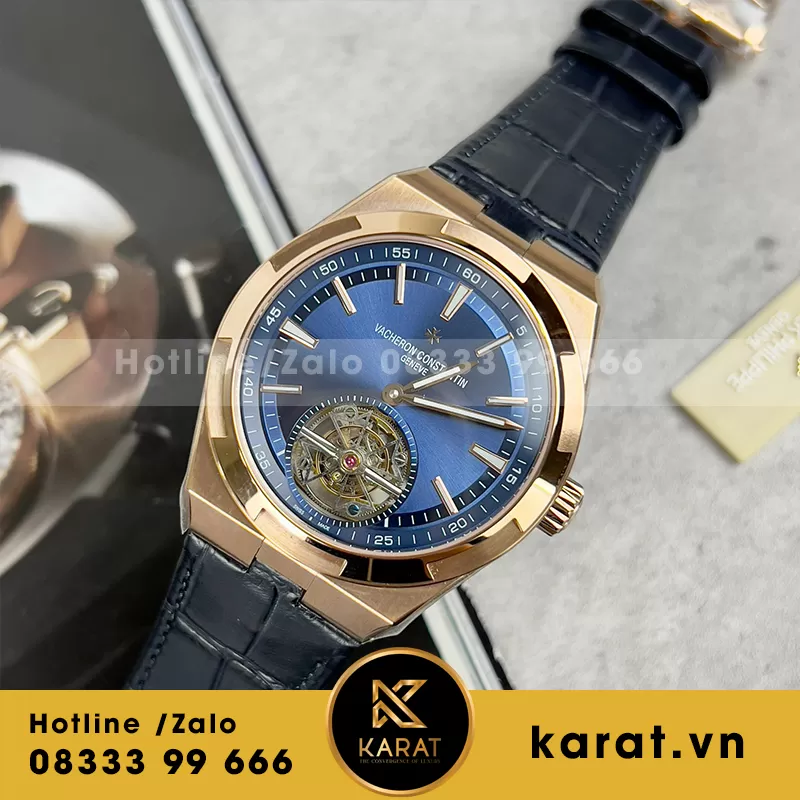 Đồng hồ vacheron tourbillon vàng hồng replica - Ảnh 3