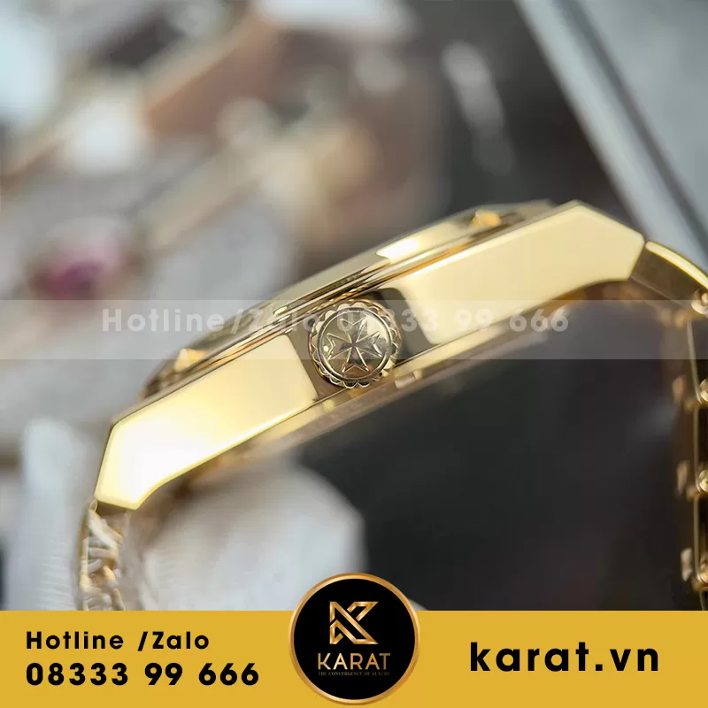 Đồng hồ vacheron consatntin tourbillon bọc vàng fake 11 - Ảnh 3