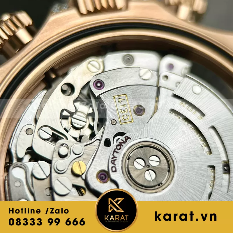 Rolex daytona rainbow bọc vàng 18k rep 11 - Ảnh 5