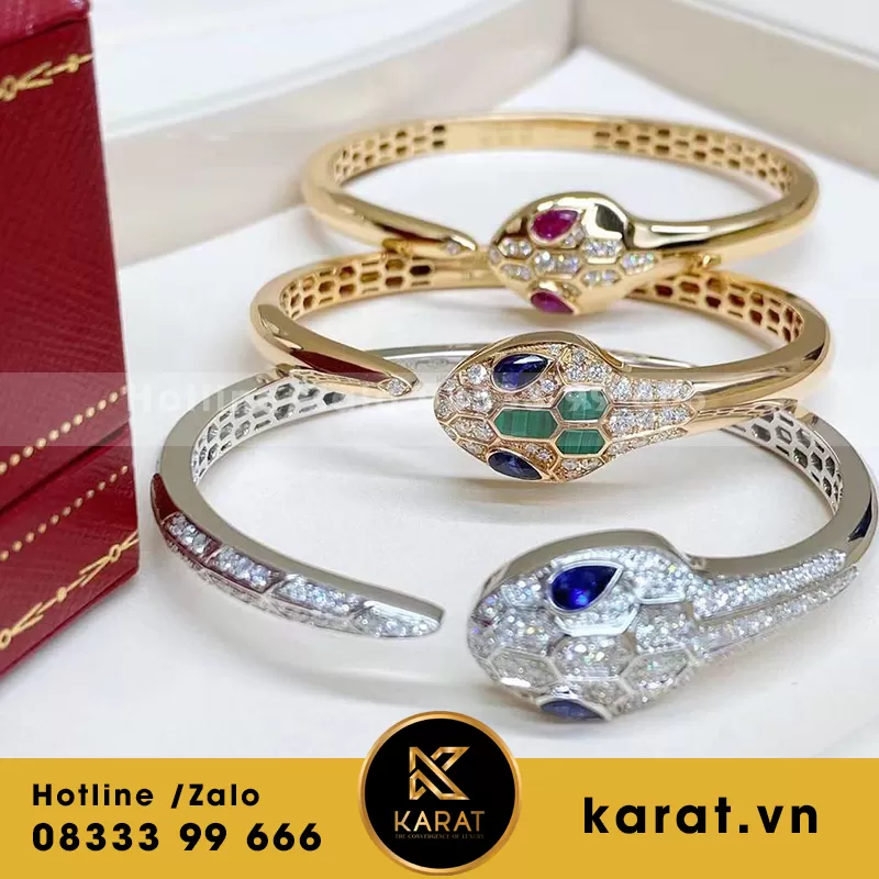 Bvl serpenti bracelet - Ảnh 4