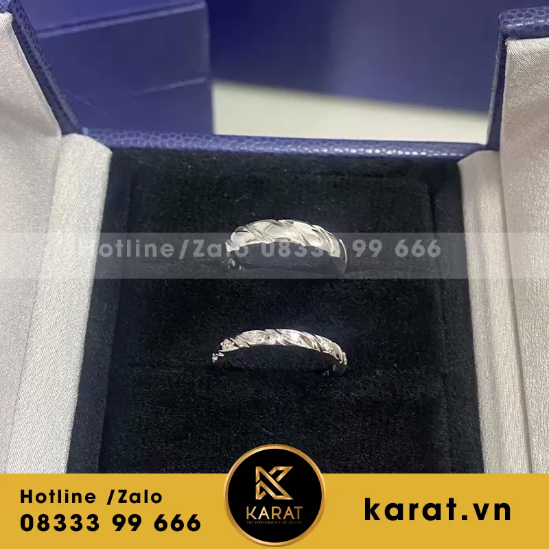 Nhẫn chaumet vàng 18k - Ảnh 4