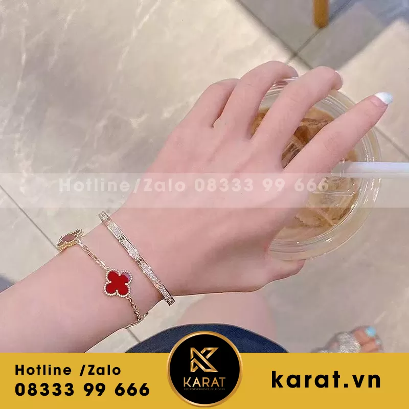 Vòng tay cartier và VCA nhập khẩu - Ảnh 3