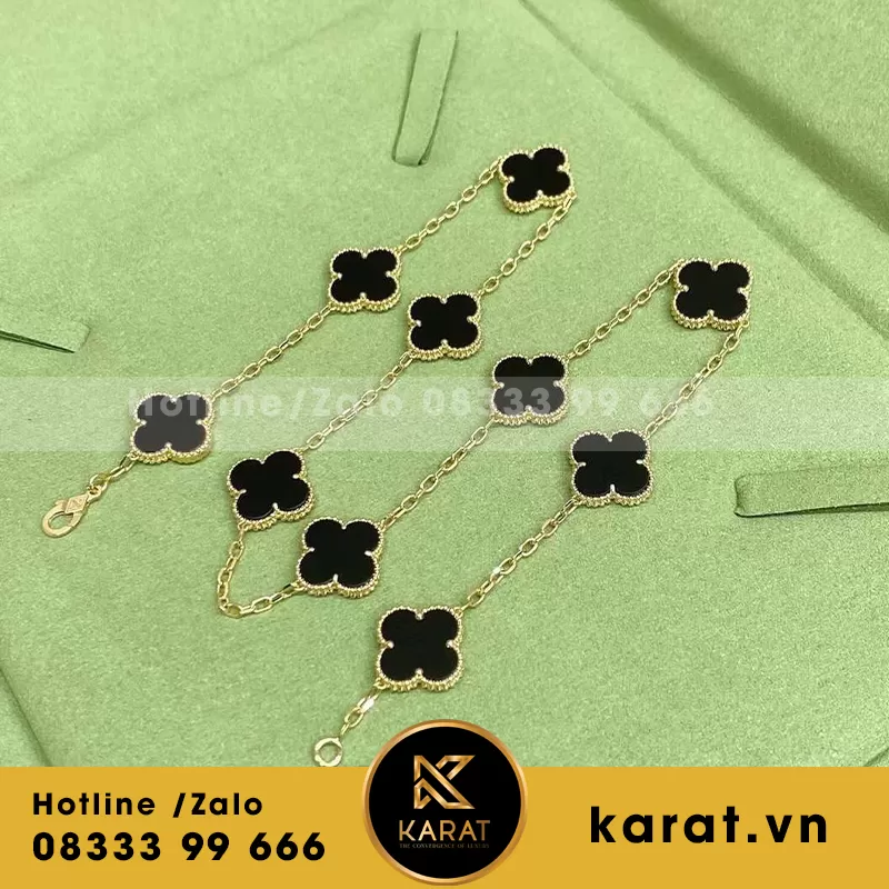 VCA Necklaces gold 18k - Ảnh 4