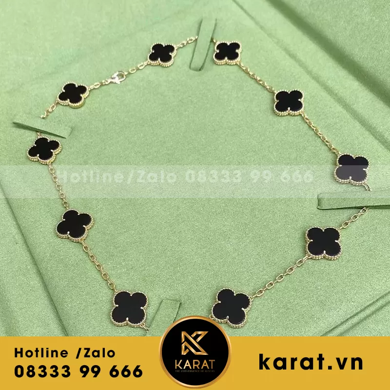 VCA Necklaces gold 18k - Ảnh 3