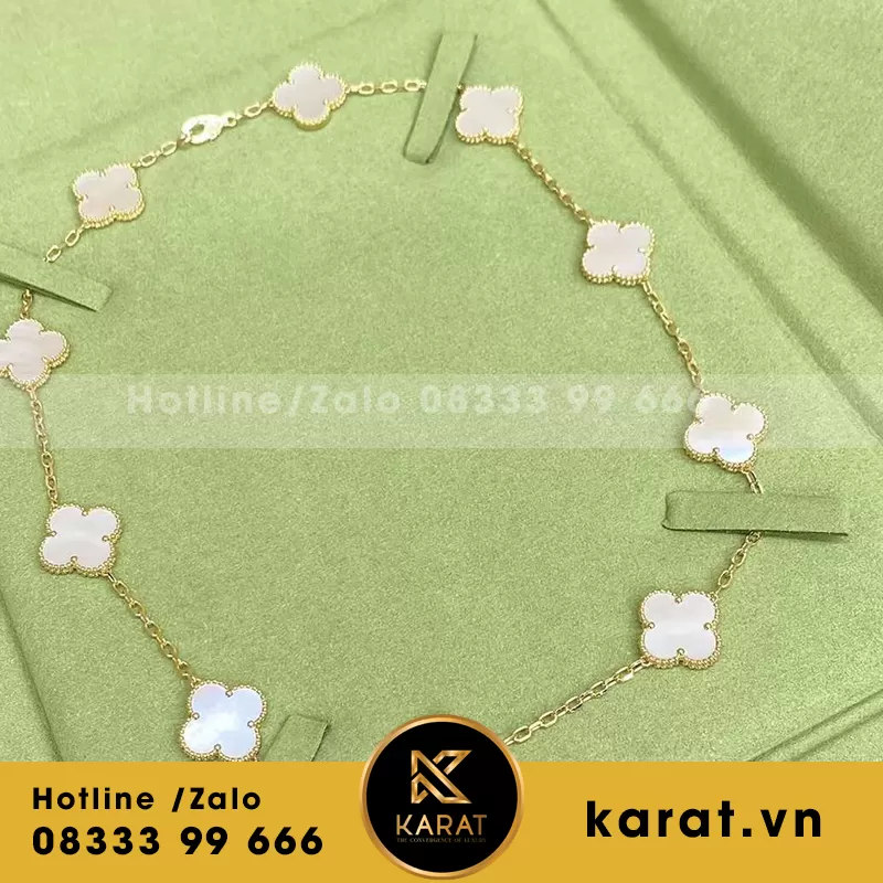 Vintage Alhambra necklaces VCA - Ảnh 3