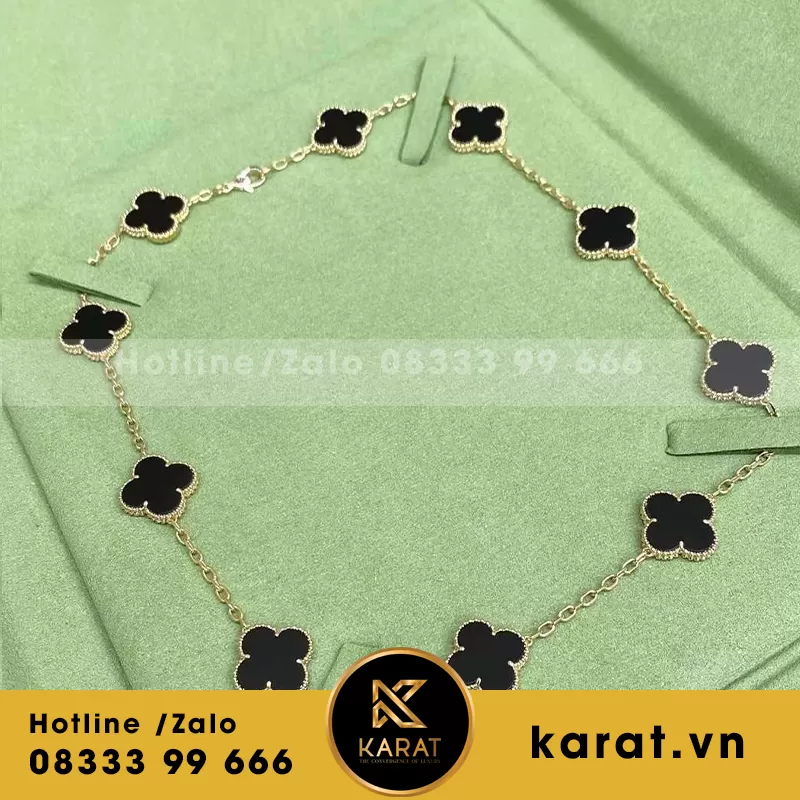 Van cleef & arpels necklaces gold 18k - Ảnh 3