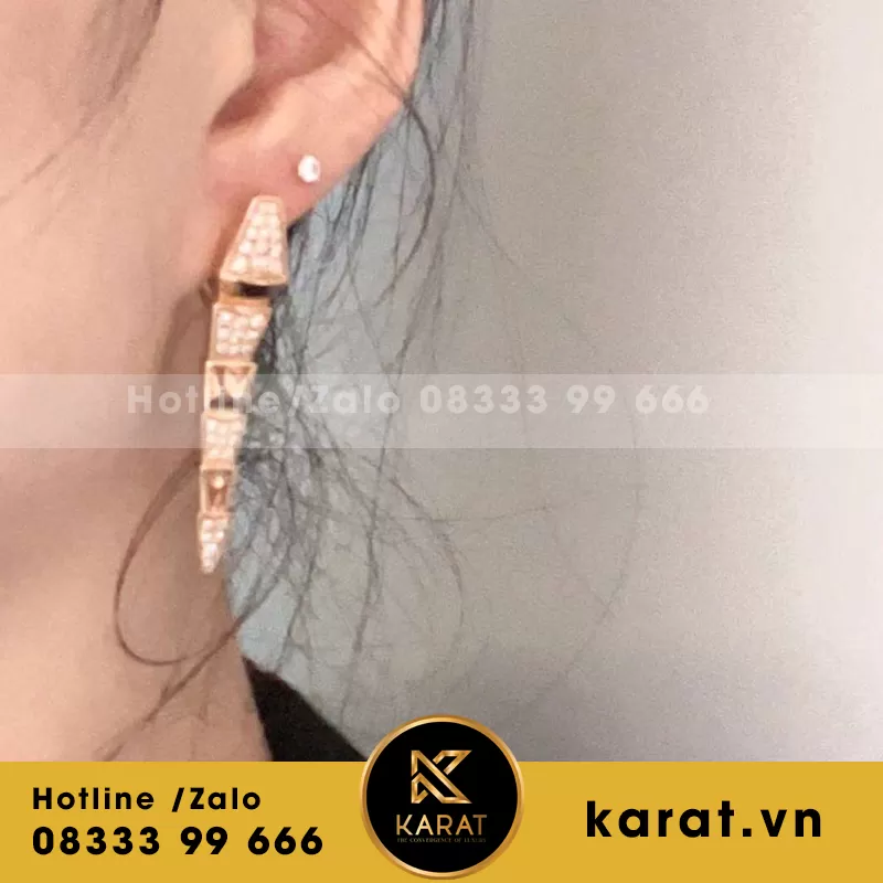 Serpenri earrings bvl 18k - Ảnh 4