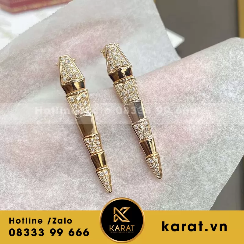 Serpenri earrings bvl 18k - Ảnh 3