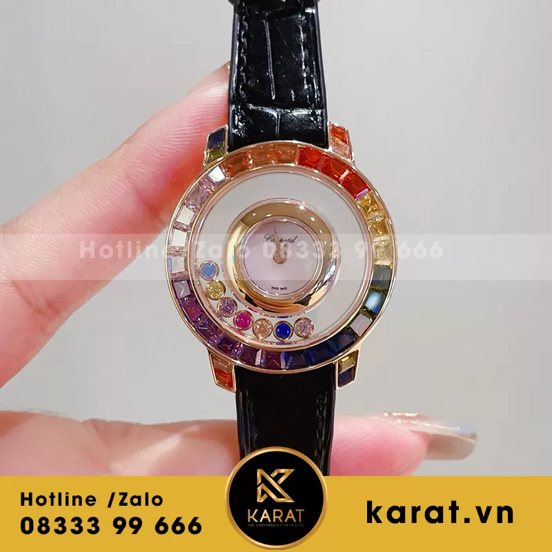 Đồng hồ nữ Chopard Du Diamant Diamonds Baguette - Ảnh 4