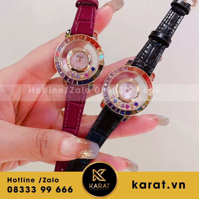 Đồng hồ nữ Chopard Du Diamant Diamonds Baguette - Ảnh 3