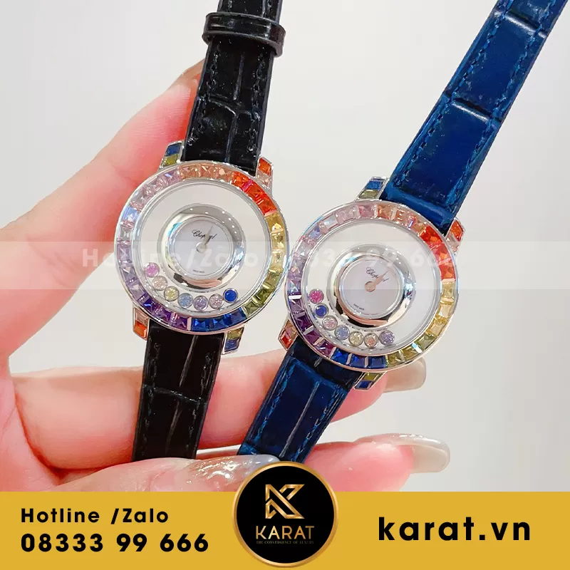 Đồng hồ nữ Chopard Du Diamant Diamonds Baguette - Ảnh 4