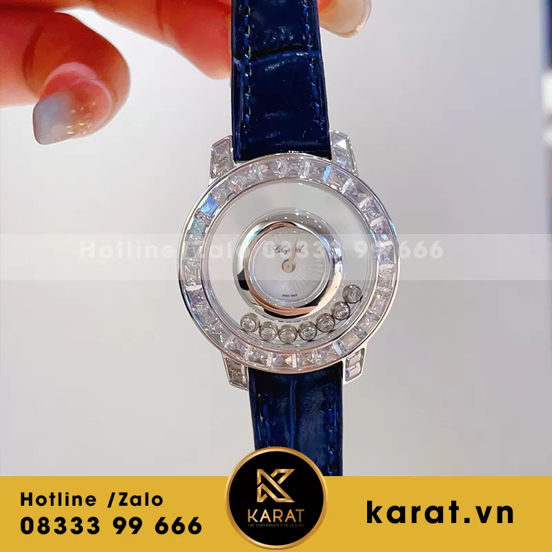 Đồng hồ nữ Chopard Du Diamant Diamonds Baguette - Ảnh 4