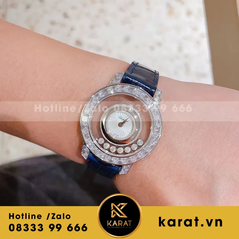 Đồng hồ nữ Chopard Du Diamant Diamonds Baguette - Ảnh 3