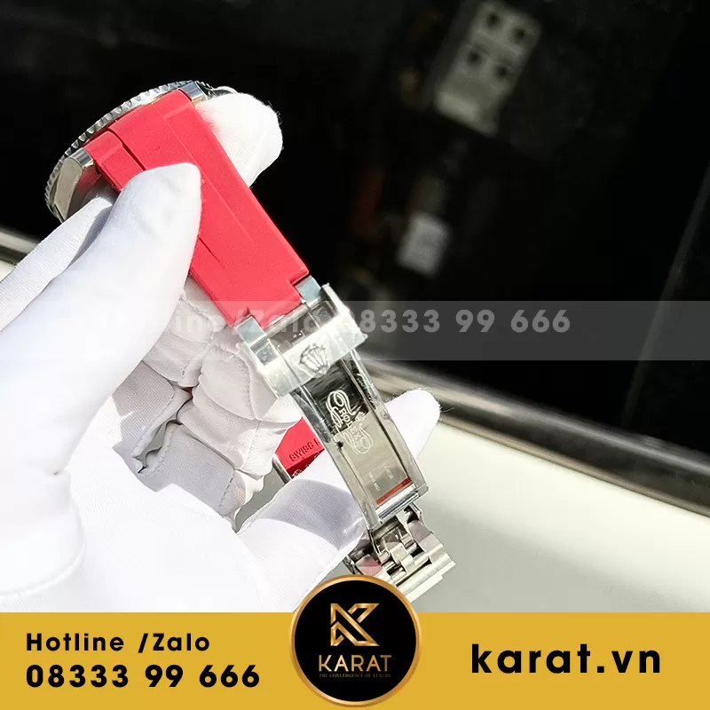Rolex submariner mix red ruber B - Ảnh 3