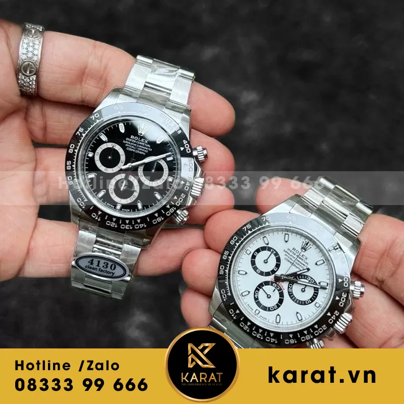 Rolex daytona panda replica - Ảnh 4