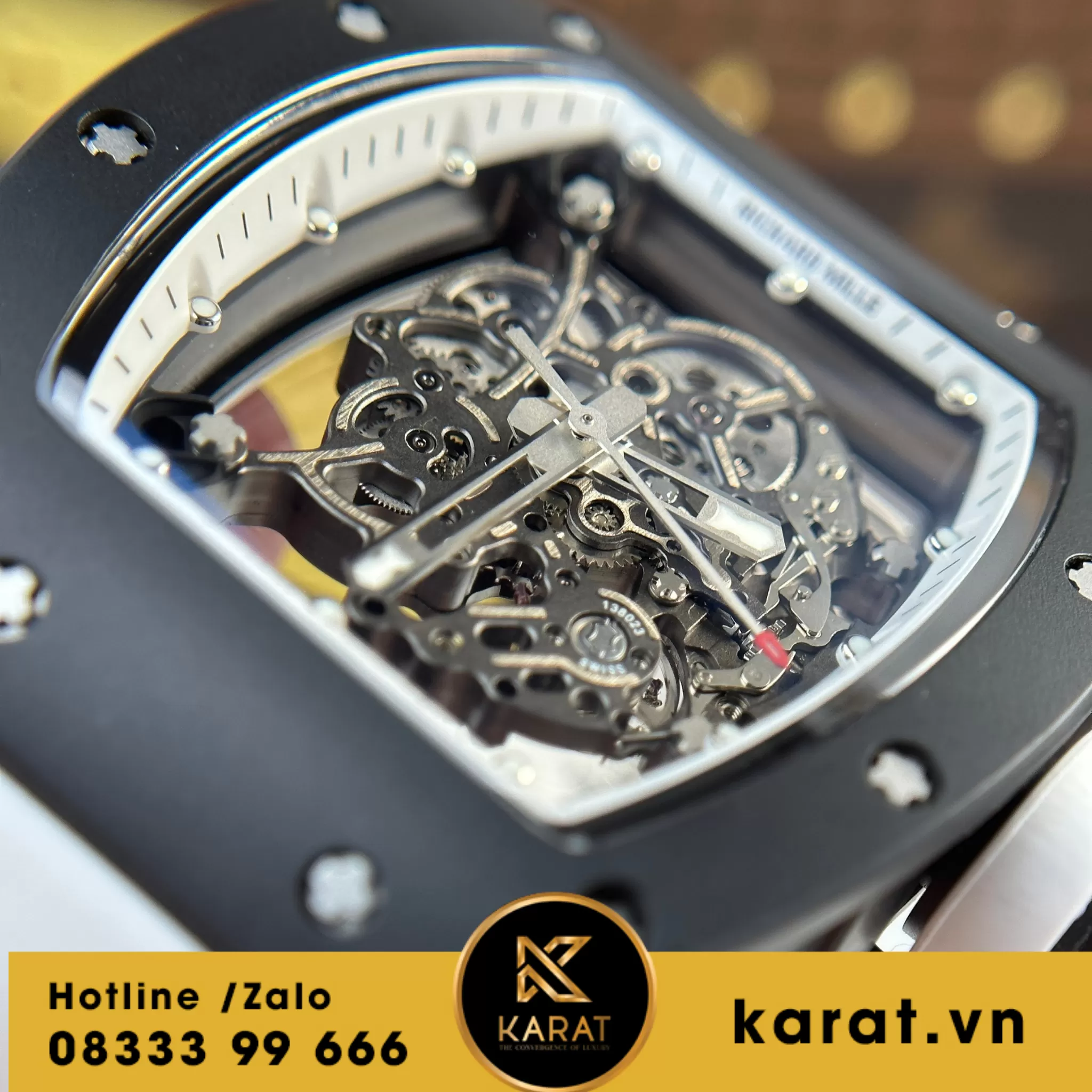 Richard Mille RM055 Bubba Watson ceramic replica - Ảnh 4