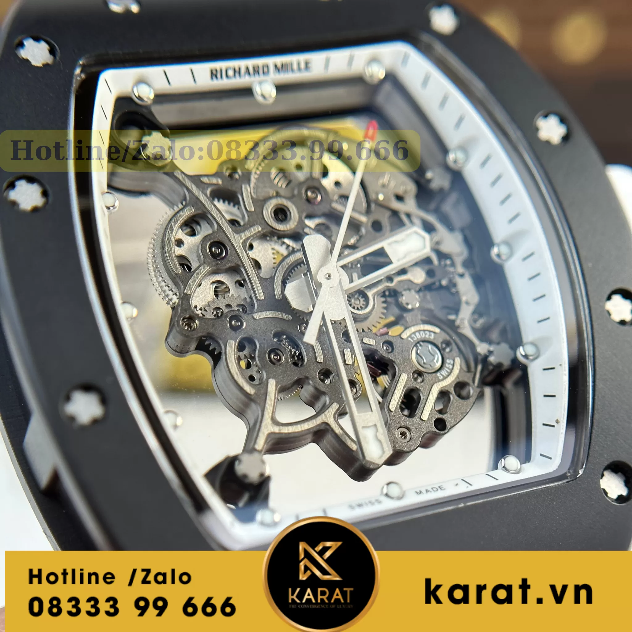 Richard Mille RM055 Bubba Watson ceramic replica - Ảnh 3