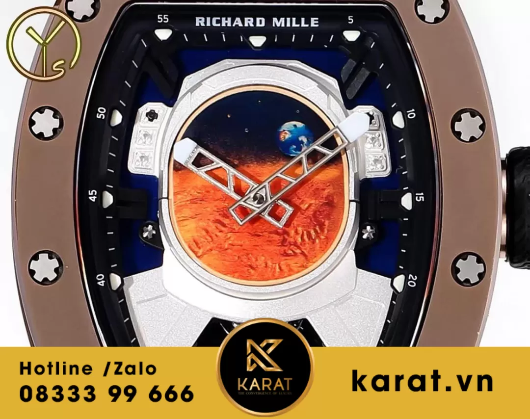 Đồng hồ richard mille RM52-05 tourbillon Pharrell Williams rep 1:1 - Ảnh 4