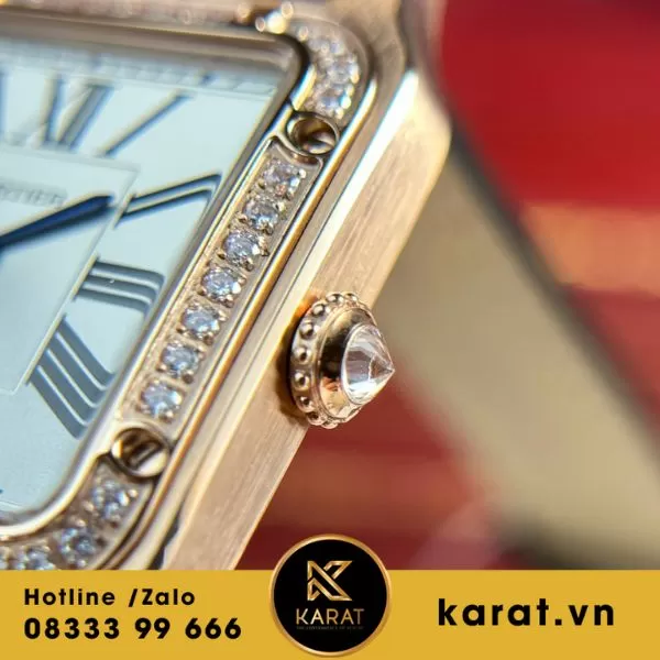 Cartier Santos Dumont fake - Ảnh 9