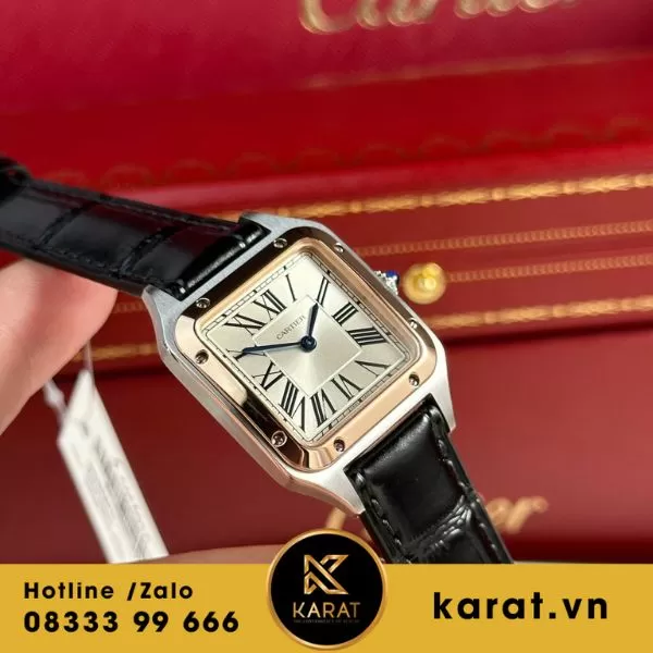 Cartier Santos Dumont demi rep 11 - Ảnh 4