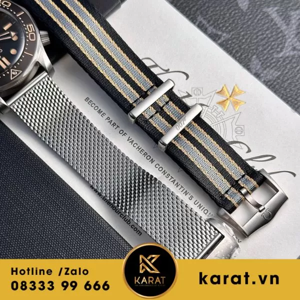 Omega Seamaster Diver 300M Chronometer 007 Edition rep 11 - Ảnh 5