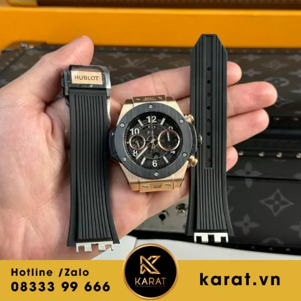 Đồng hồ Hublot Big Bang Unico king gold ceramic 42mm - Ảnh 8