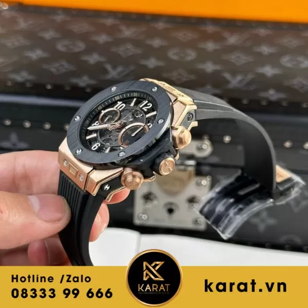 Đồng hồ Hublot Big Bang Unico king gold ceramic 42mm - Ảnh 7