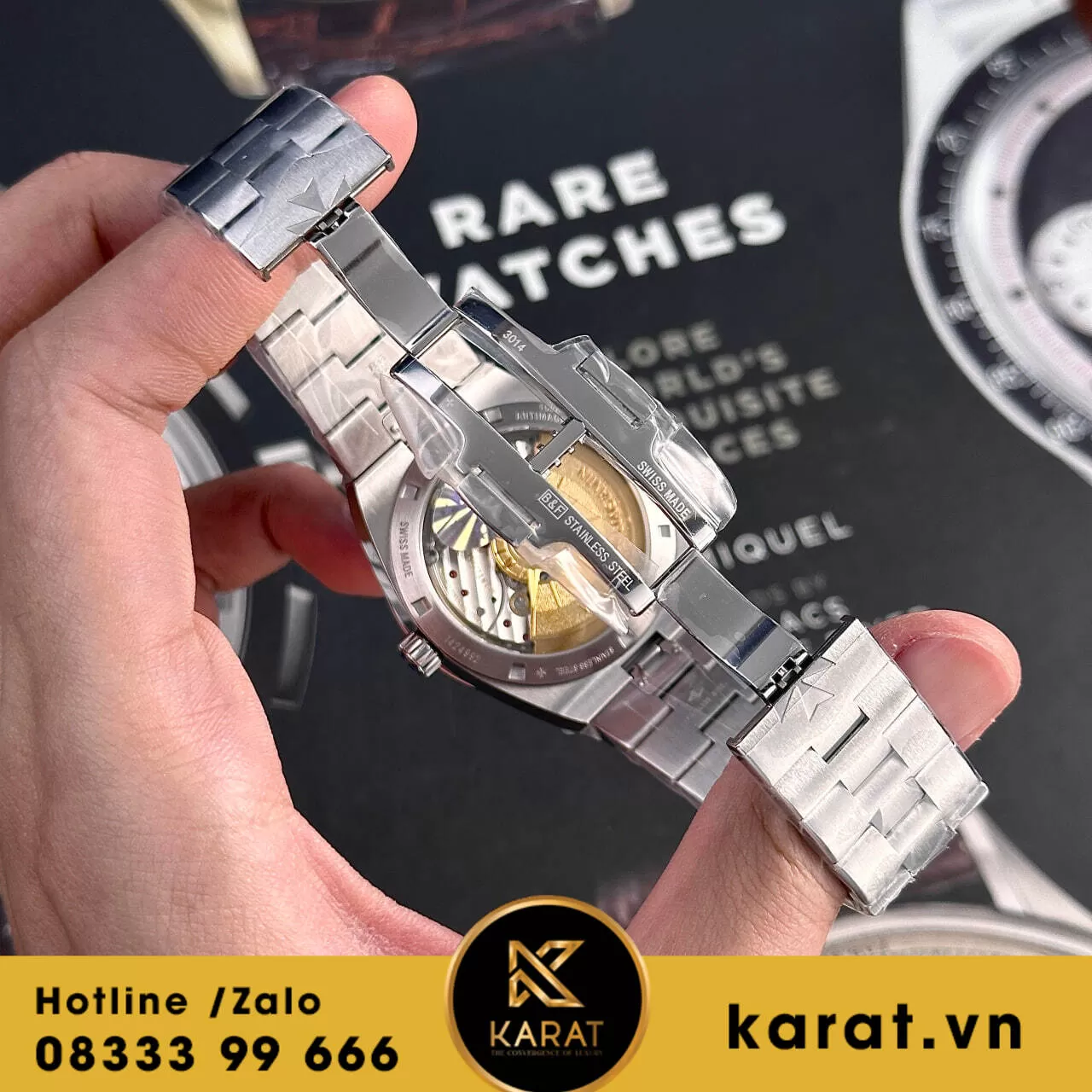 Đồng hồ Vacheron Constantin Overseas black dial rep 1:1 - Ảnh 11