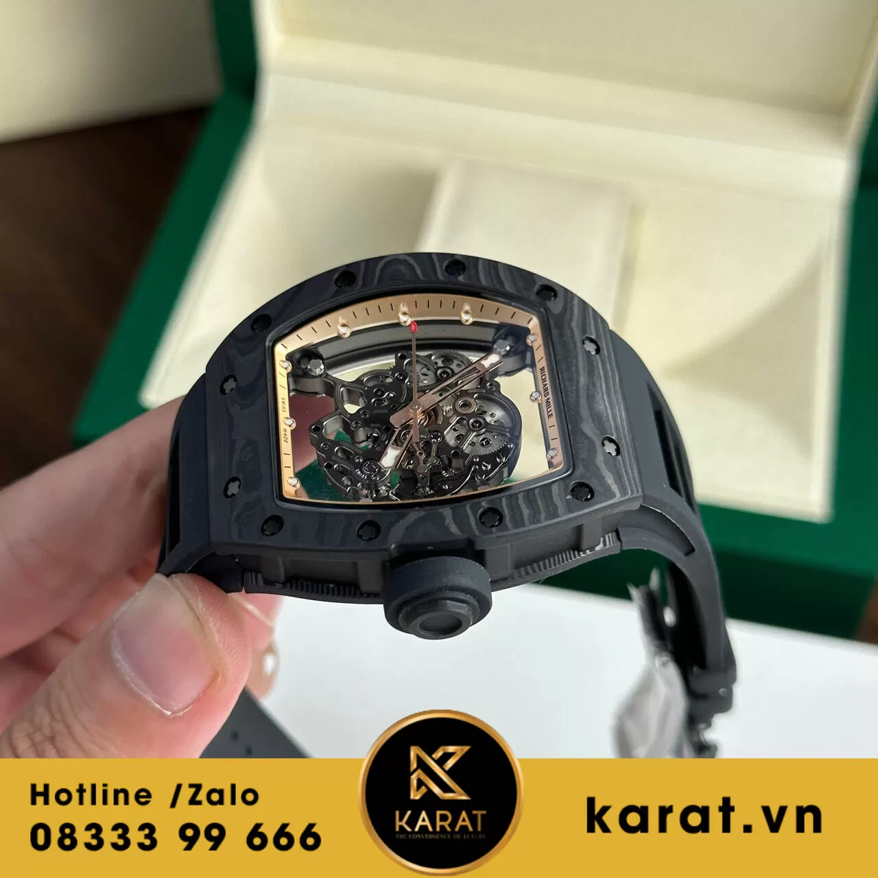 Đồng hồ Richard Mille RM055 bbr factory replica - Ảnh 3