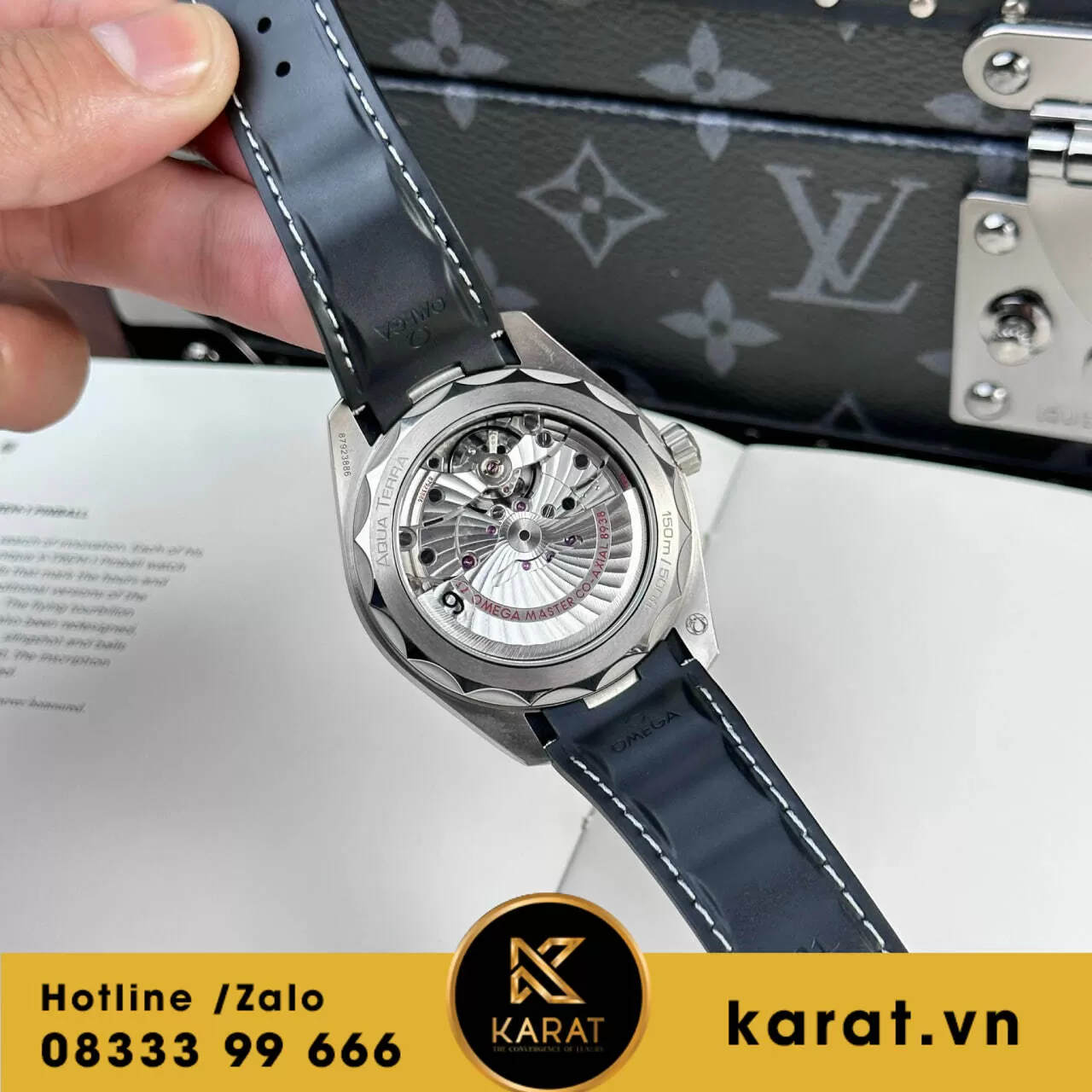 Đồng hồ Omega Aqua Terra Worldtimer replica - Ảnh 12