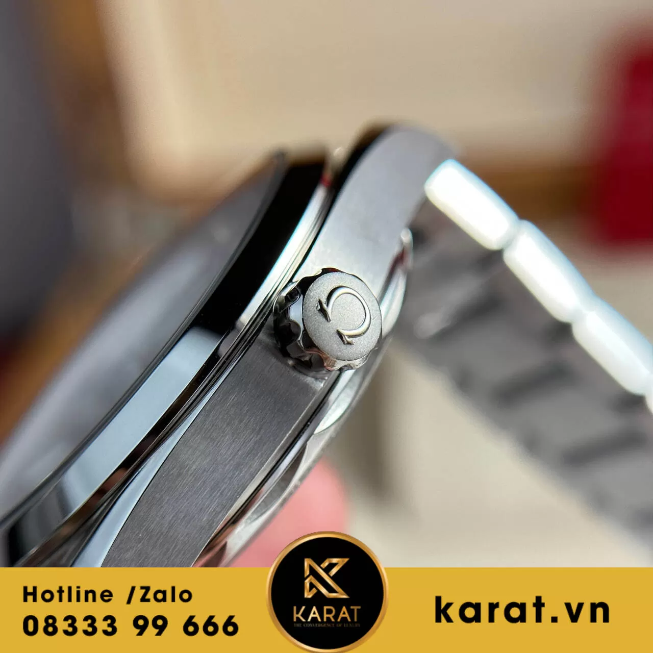 Đồng hồ Omega Seamaster Aqua Terra 150M mặt xanh dương fake - Ảnh 13