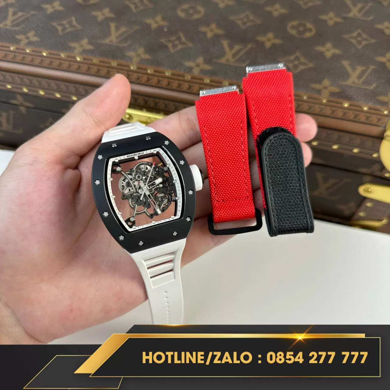 Đồng hồ Richard Mille RM055 Bubba Watson ceramic fake - Ảnh 13