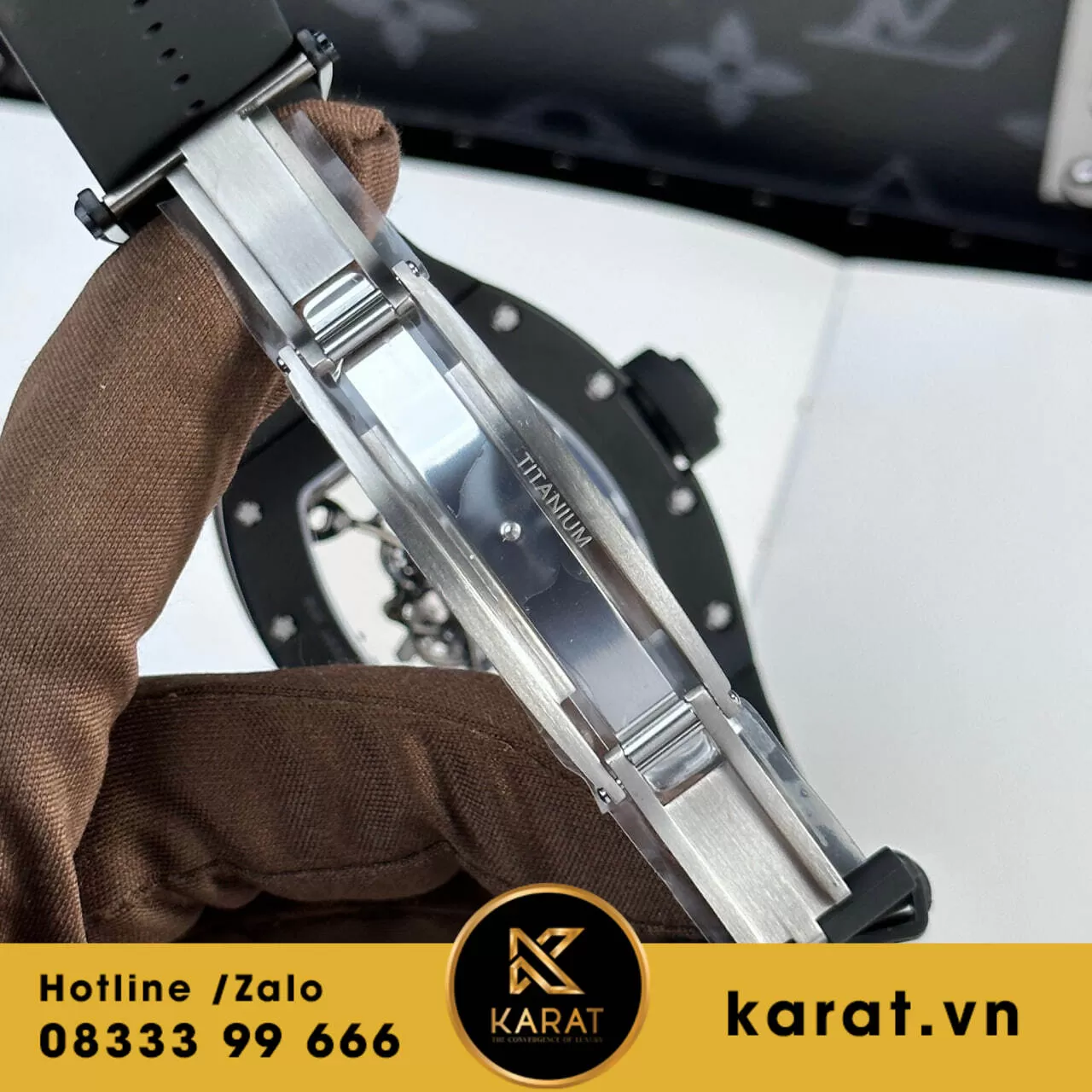 Đồng hồ Richard Mille RM055 Bubba Watson ceramic rep 1:1 - Ảnh 14