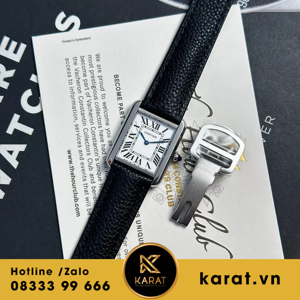 Đồng hồ Cartier Tank Solo Small Model - Ảnh 11
