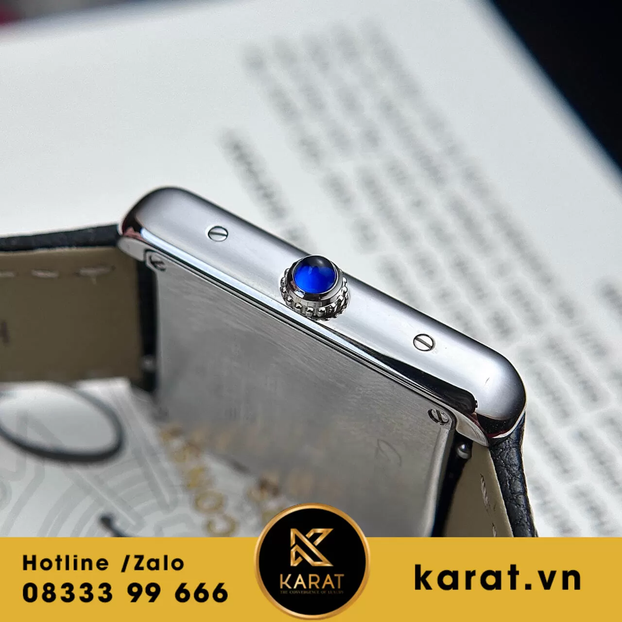 Đồng hồ Cartier Tank Solo Small Model - Ảnh 9