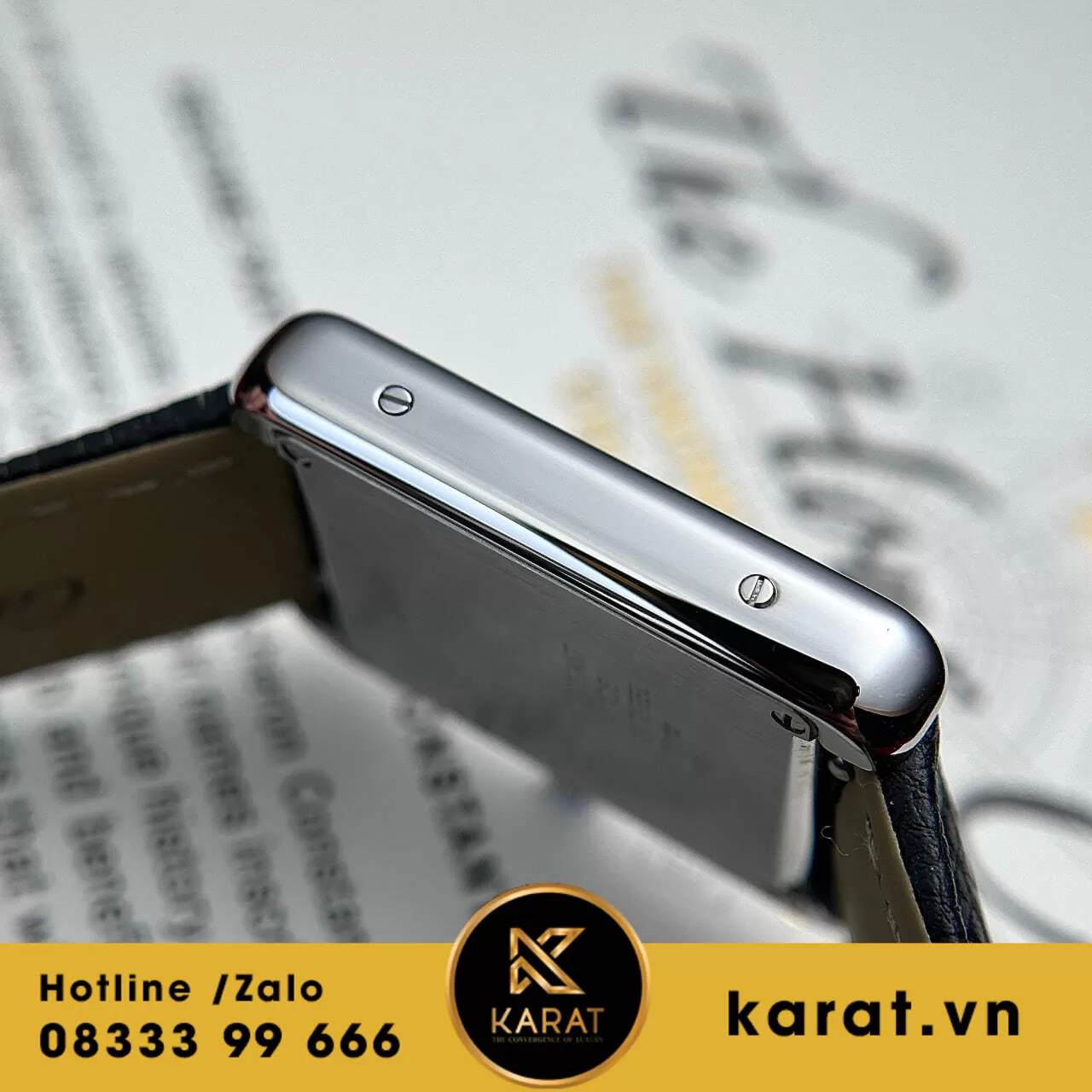 Đồng hồ Cartier Tank Solo Small Model - Ảnh 8