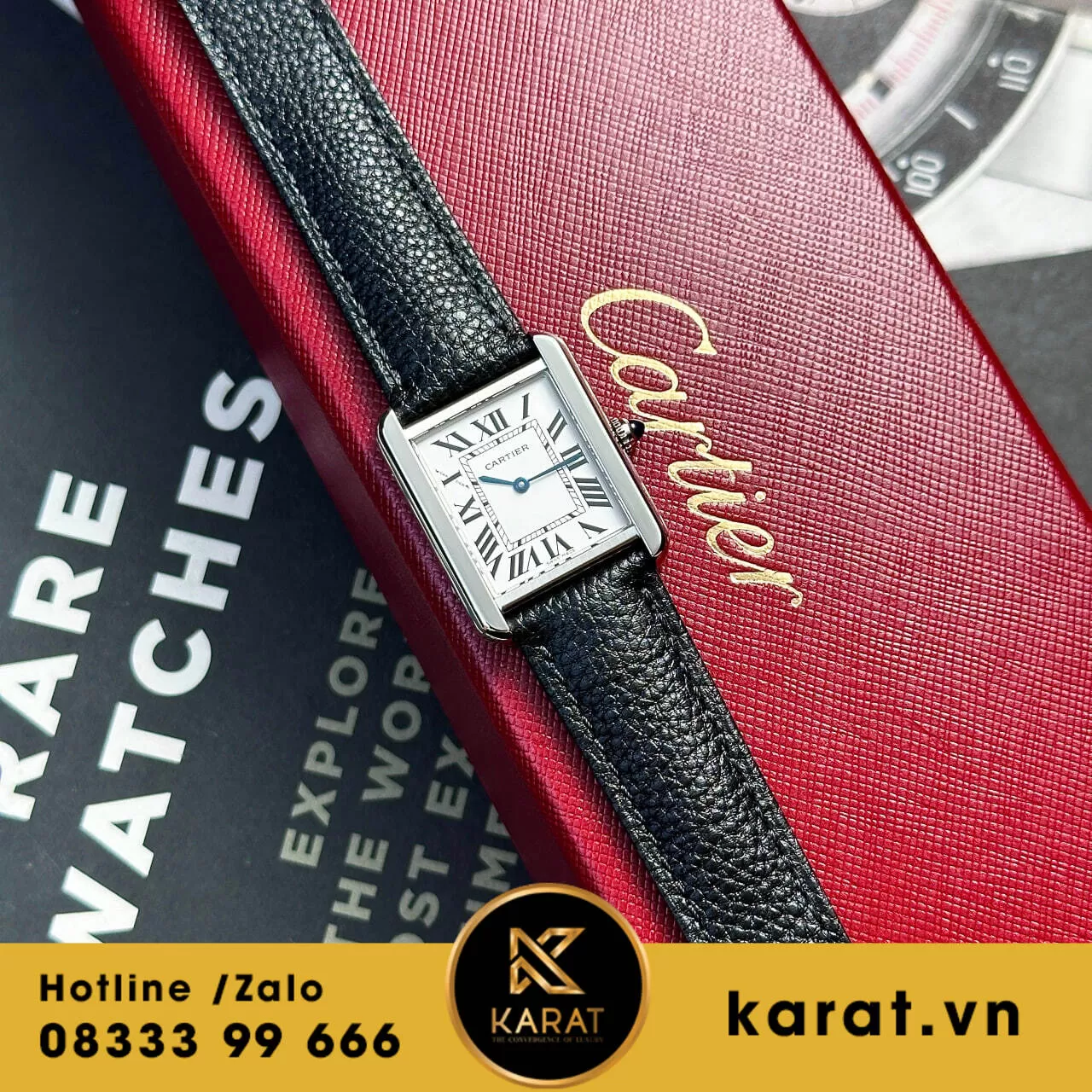 Đồng hồ Cartier Tank Solo Small Model - Ảnh 6
