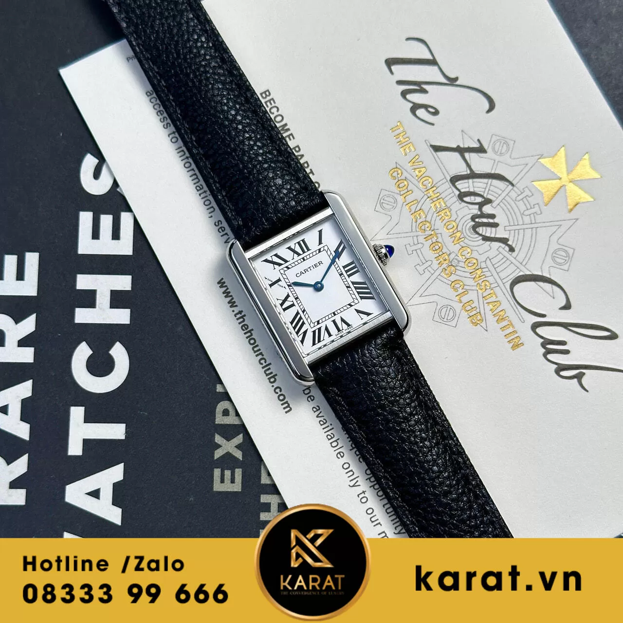 Đồng hồ Cartier Tank Solo Small Model - Ảnh 5