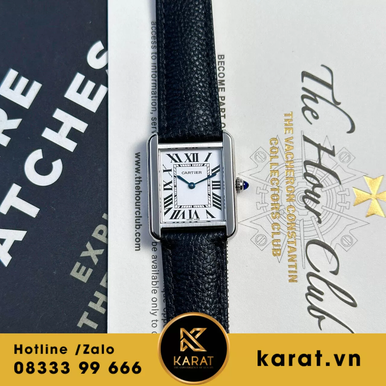 Đồng hồ Cartier Tank Solo Small Model - Ảnh 3