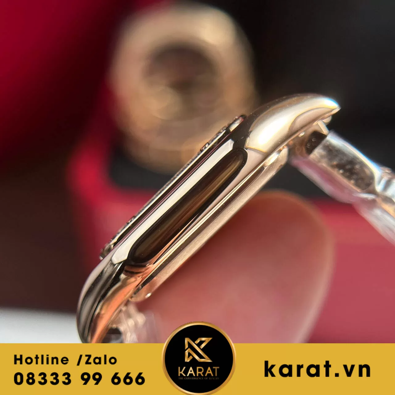 Đồng hồ cartier Panthere de Cartier Rose gold replica - Ảnh 11