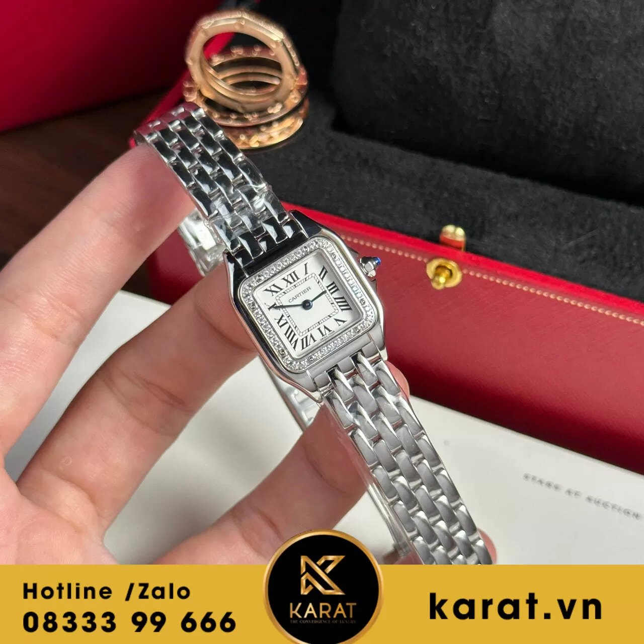 Đồng hồ cartier Panthere de Cartier Replica - Ảnh 12